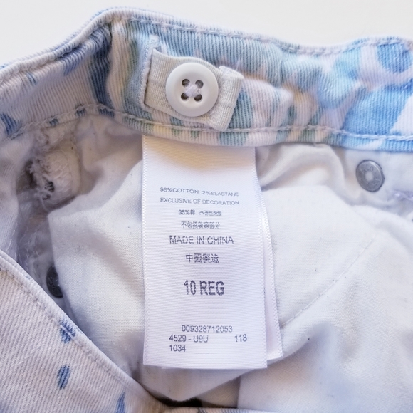 Levi's Tie Dye Shorts Size 10 Regular - Picture 6 of 11